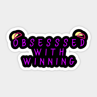 OBSESSED Sticker